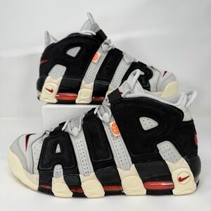 Nike Air More Uptempo 96 Hoops Men Size 10 Photon Dust University Red DX3356-001